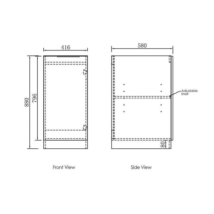 Byron Laundry Cabinet Kit 1715mm