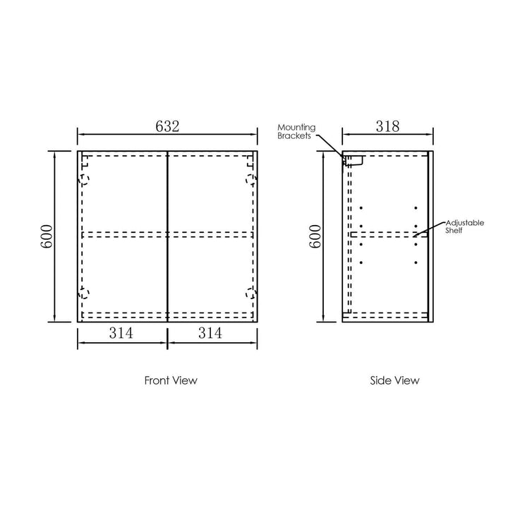 Byron Laundry Cabinet Kit 1300mm