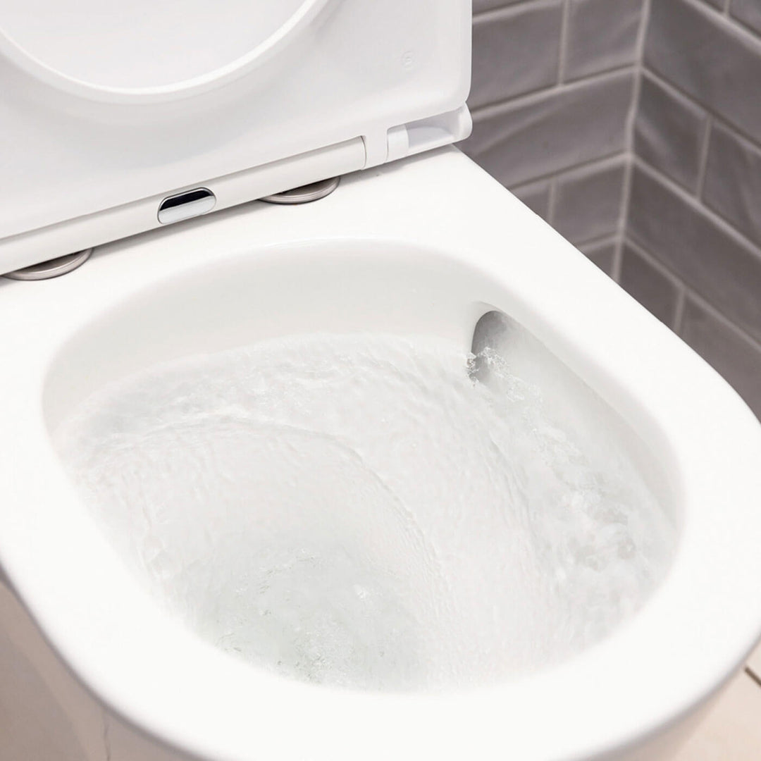 Aluca Rimless Tornado Flush Back to Wall Toilet