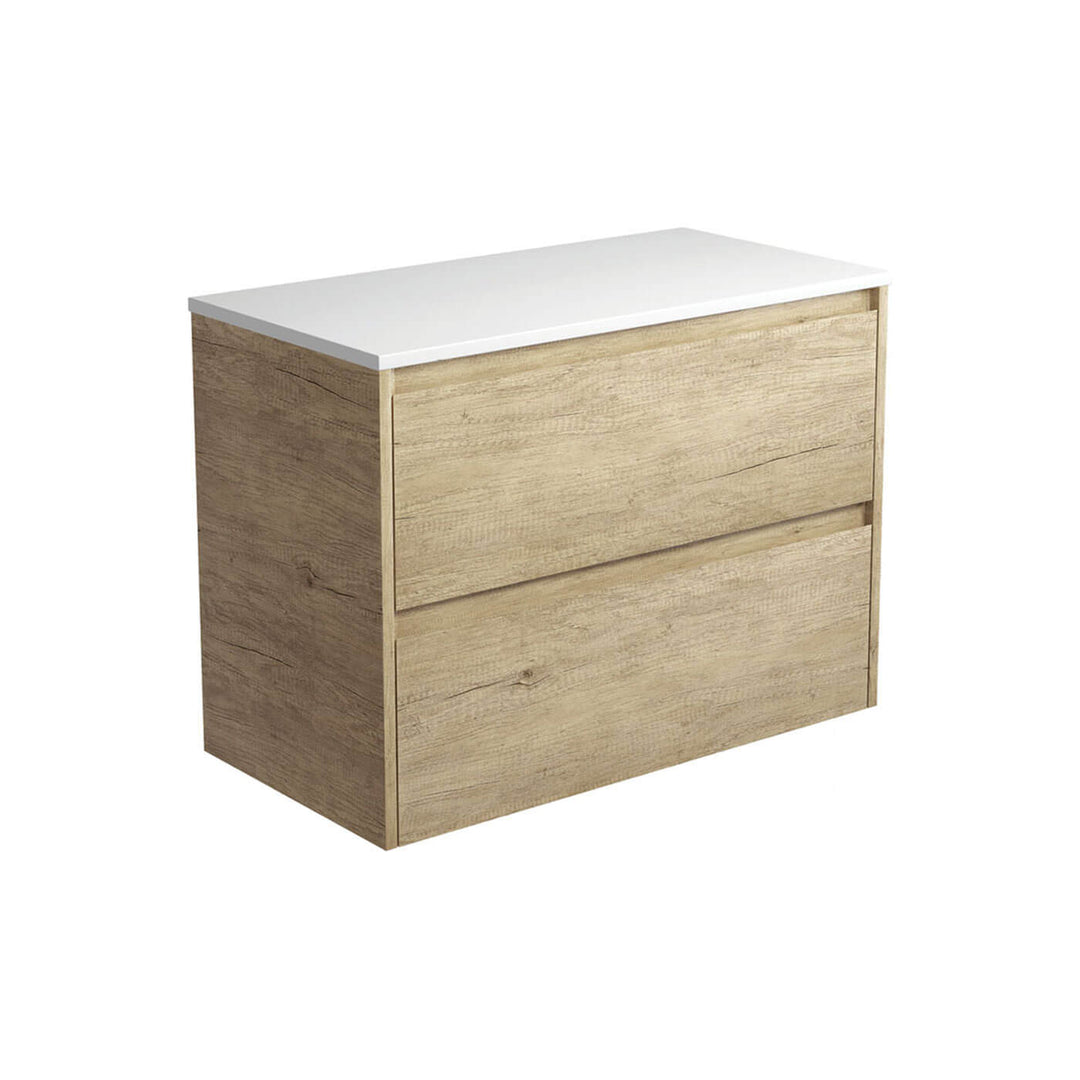 Amato Scandi Oak Wall Hung Vanity (750-1200mm)