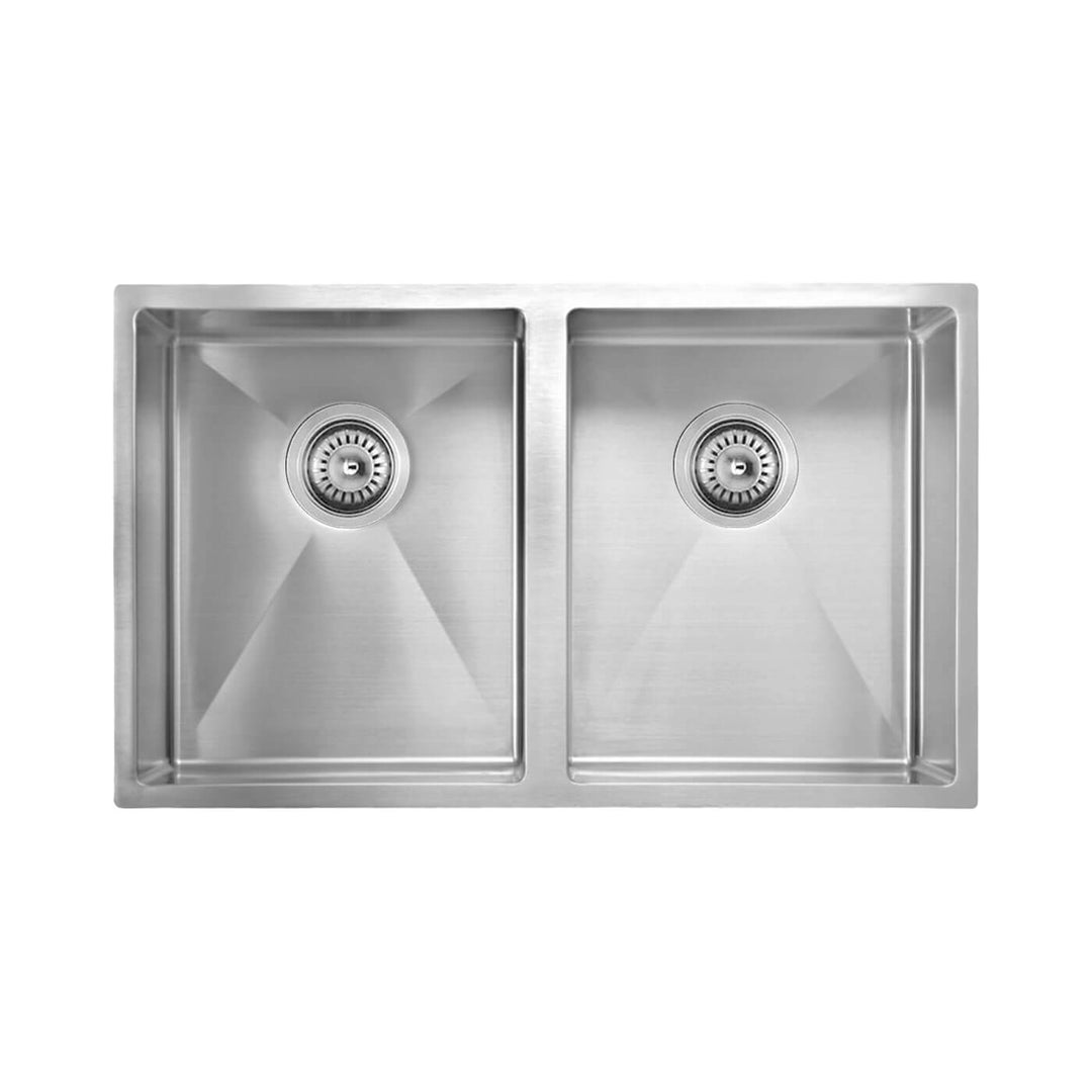 Argo Double Stainless Steel Sink 770x450x215mm