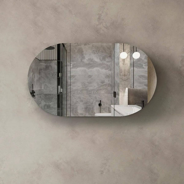 Bondi Curved Mirror Shaving Cabinet 900-1800mm