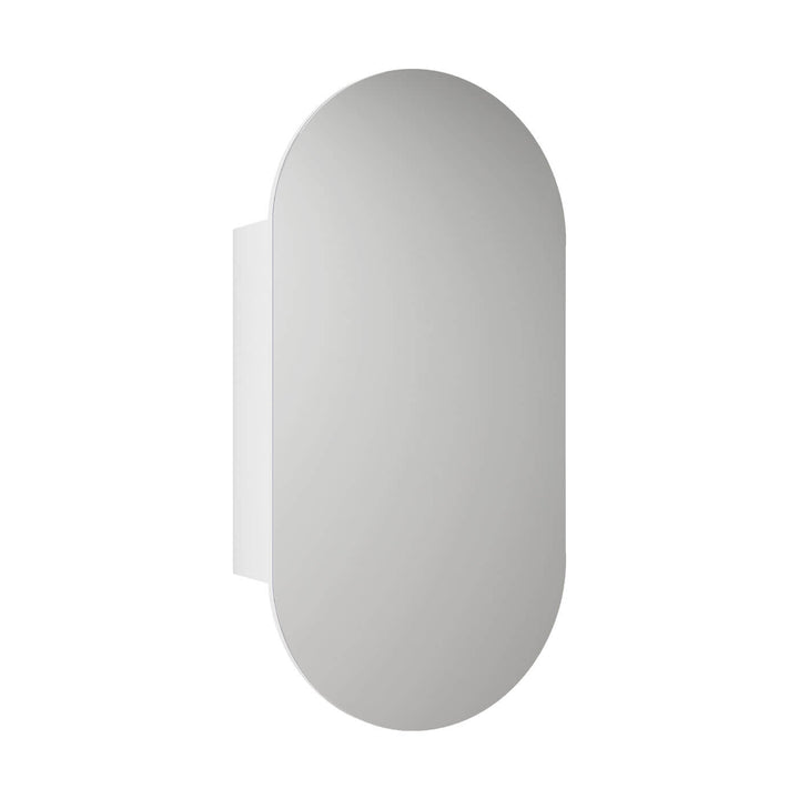 Beau Oval Mirror Shaving Cabinet 450x900mm