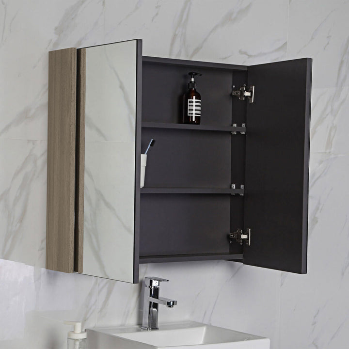 Bella Pencil Edge Mirror Shaving Cabinet 600-1200mm