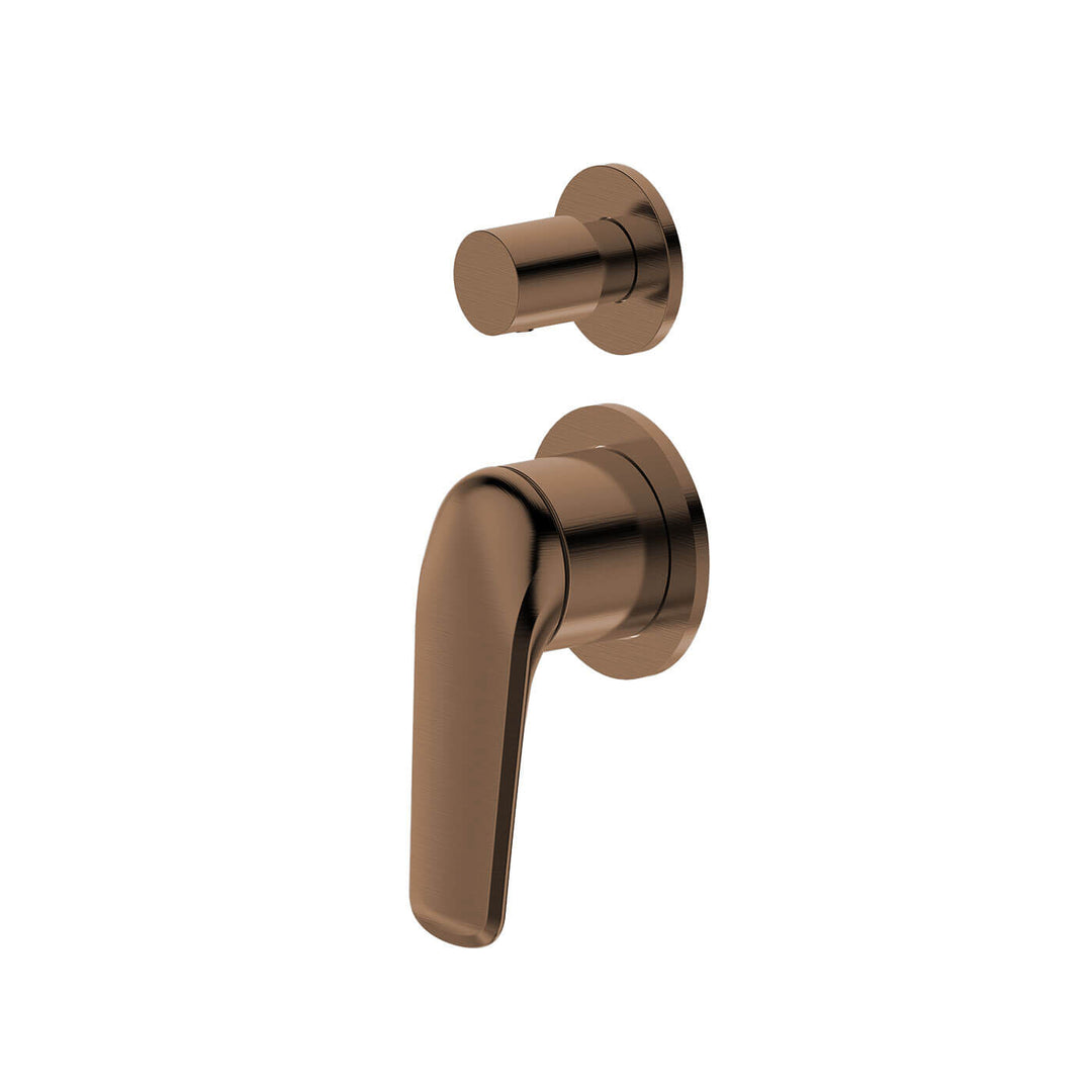 Berlin Round Diverter Wall Mixer