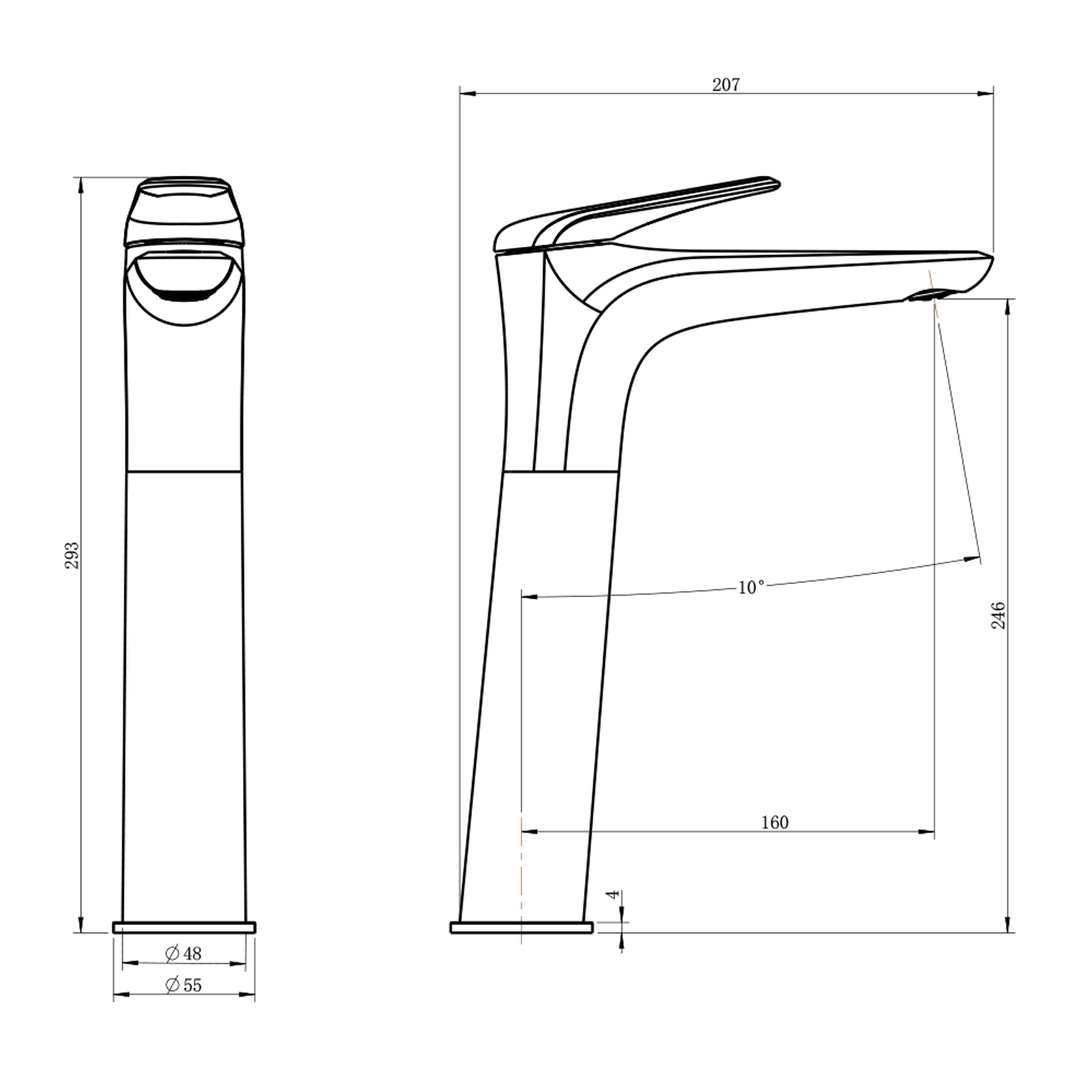 Berlin Tall Basin Mixer