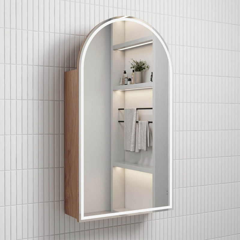 Canterbury LED Mirror Shaving Cabinet 500x900mm