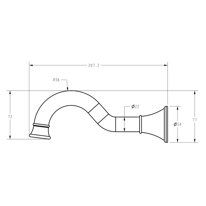 Clasico Heritage Wall Spout