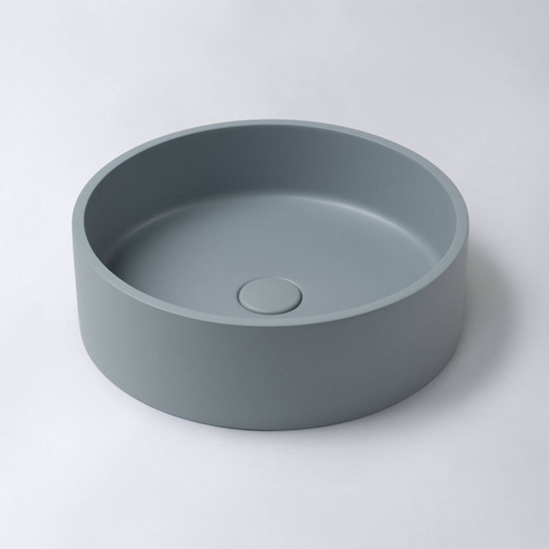 Concrete Circle Above Counter Basin 390mm