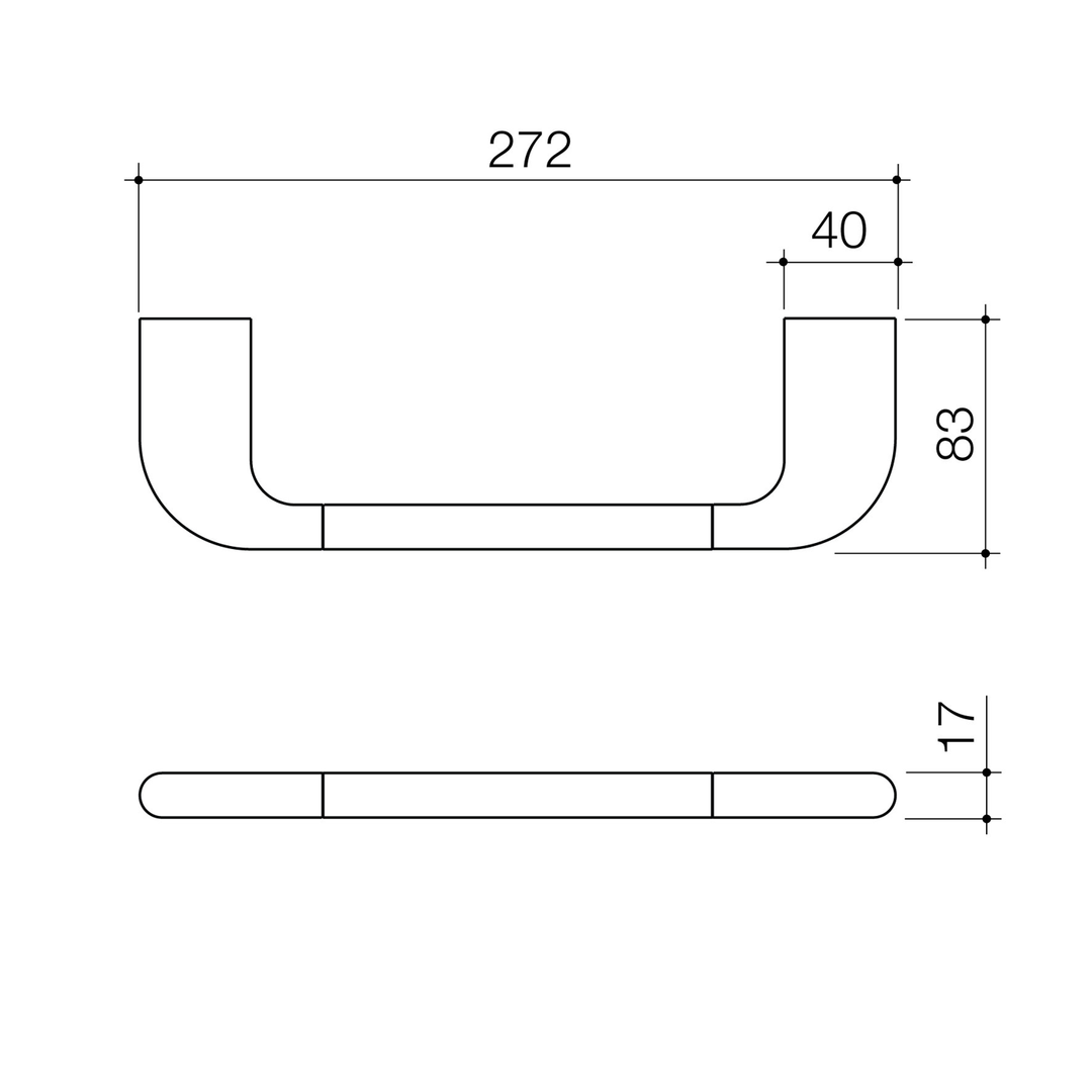 Contura II Hand Towel Holder 270mm