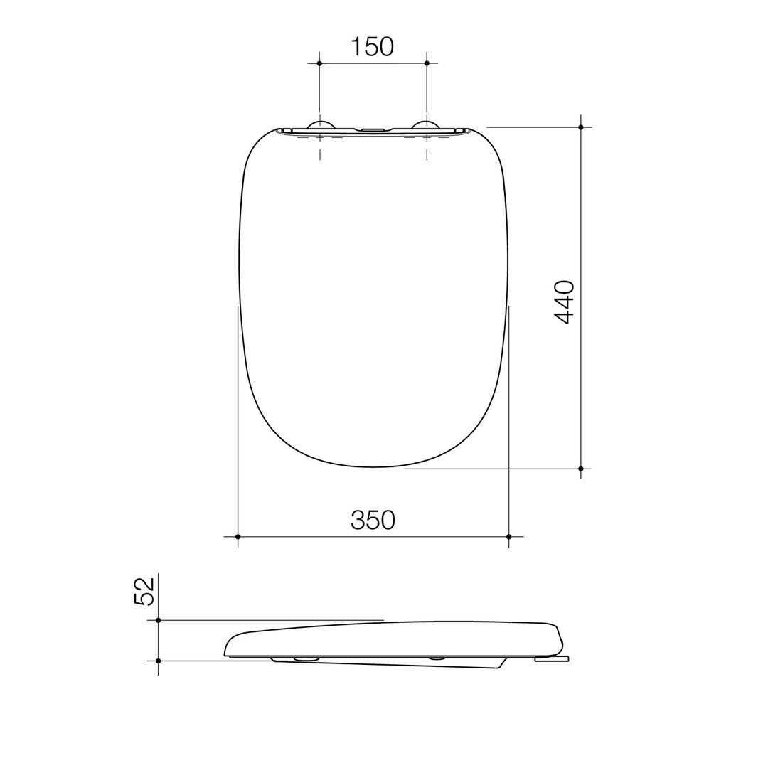 Contura II Soft Close Toilet Seat