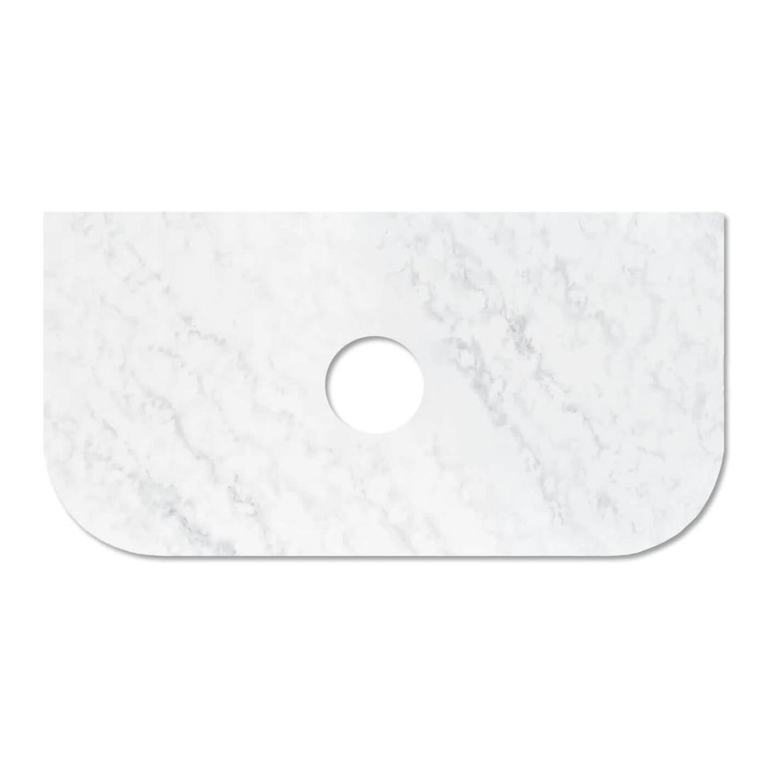 Otti Curved Vanity Stone Benchtop (600-1800mm)