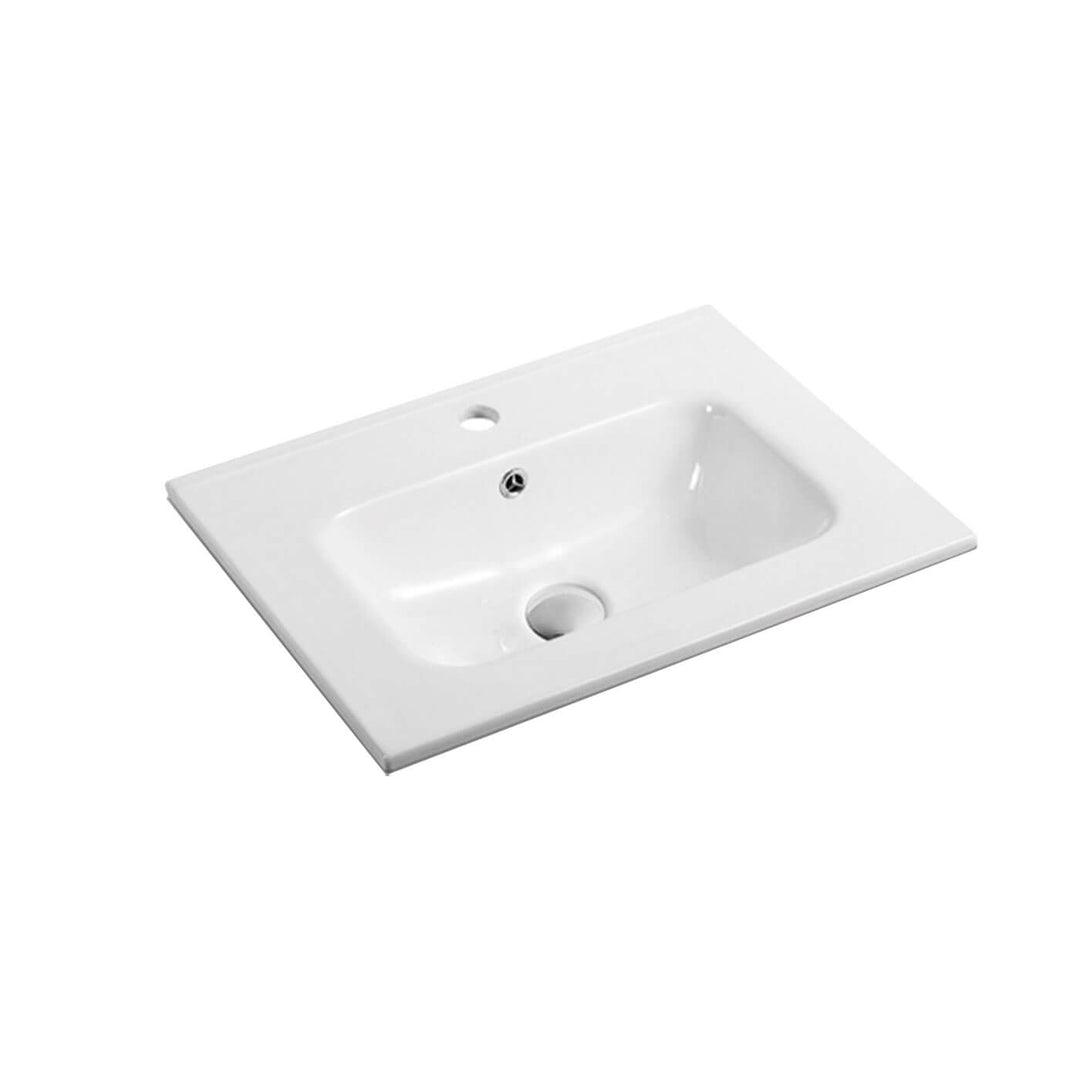 D Series Ceramic Benchtop with Taphole (600-1200mm)