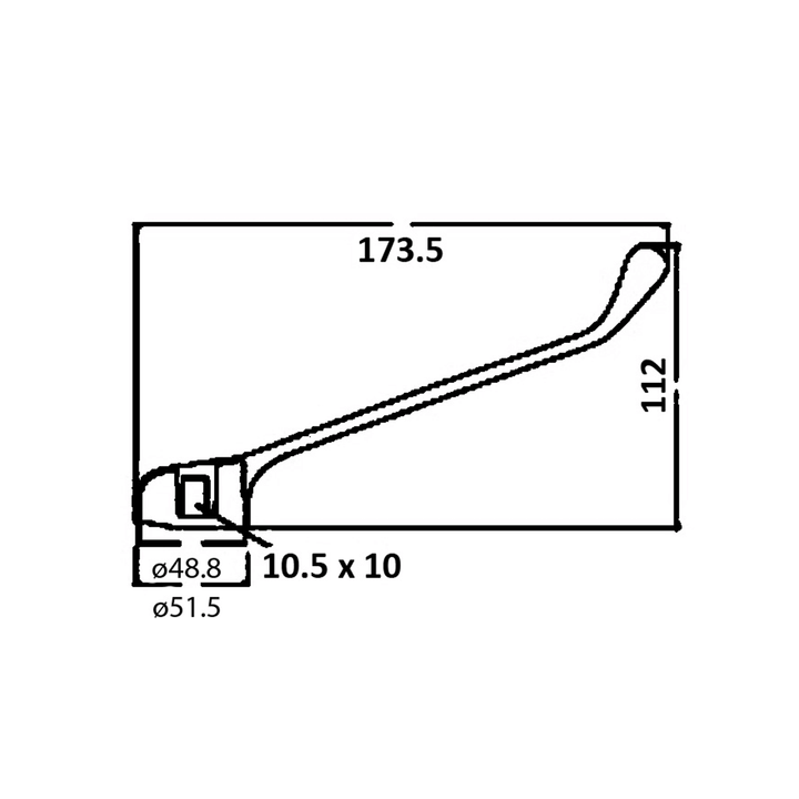 Disable Care DDA Shower Wall Mixer