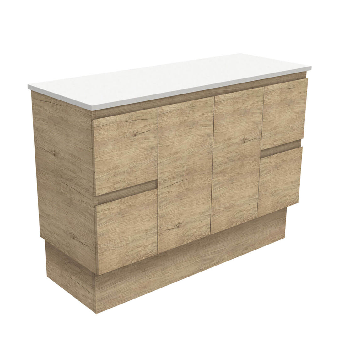 Edge Scandi Oak Floor Mounted Vanity (600-1500mm)