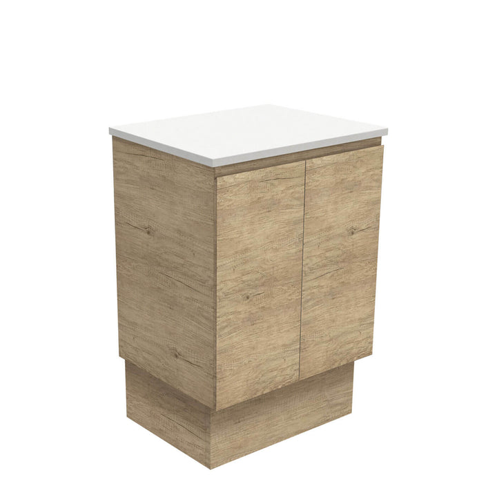 Edge Scandi Oak Floor Mounted Vanity (600-1500mm)