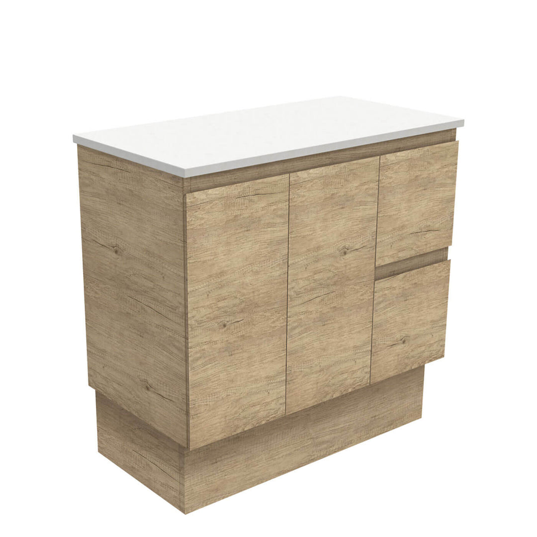 Edge Scandi Oak Floor Mounted Vanity (600-1500mm)