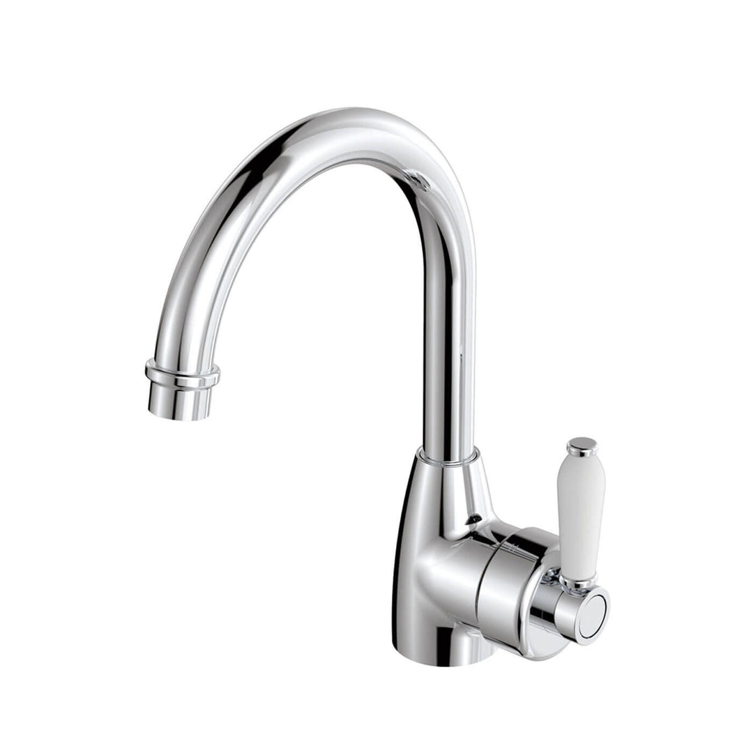 Eleanor Hamptons Gooseneck Basin Mixer