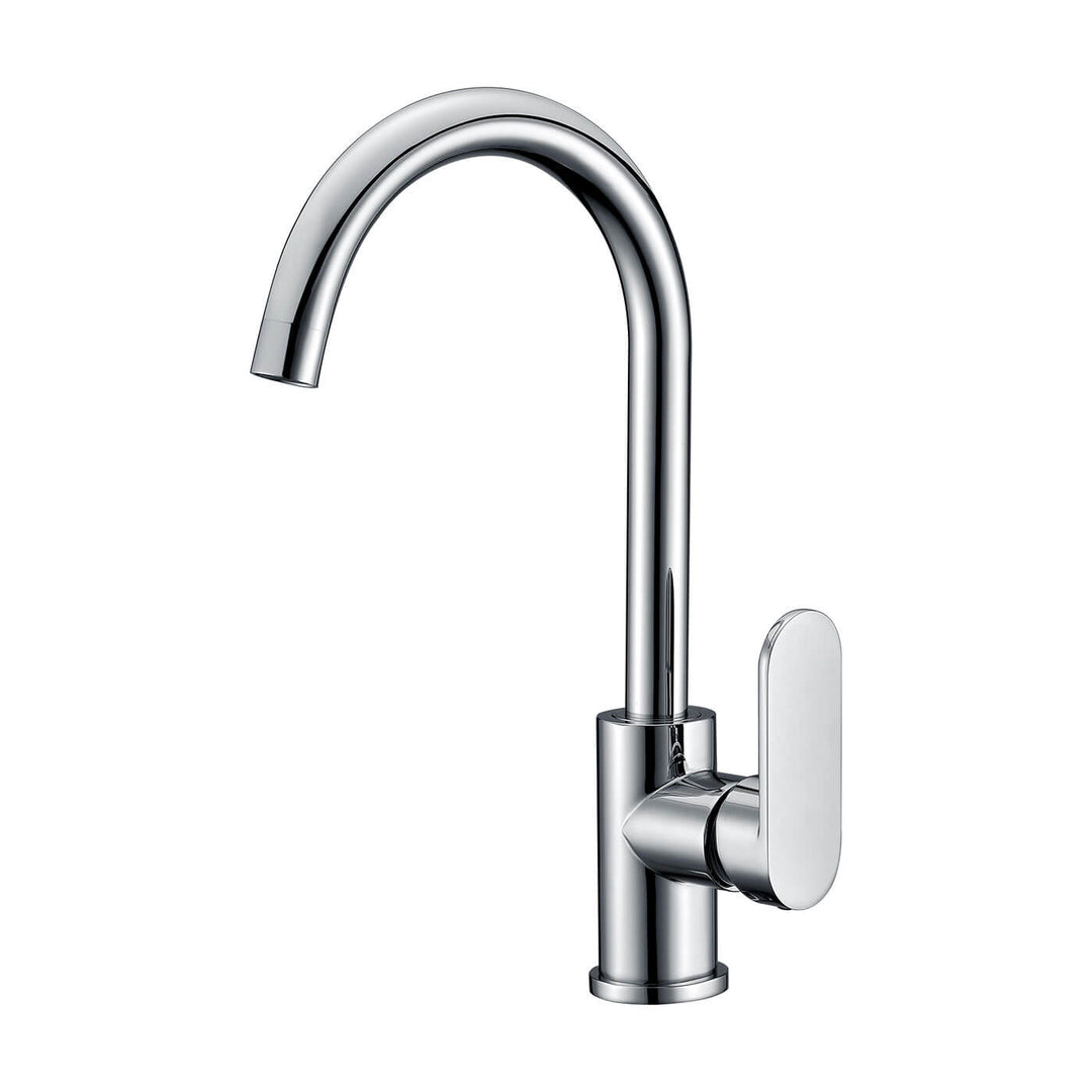 Oval Round Gooseneck Sink Mixer