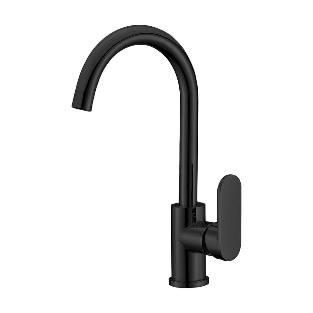 Oval Round Gooseneck Sink Mixer