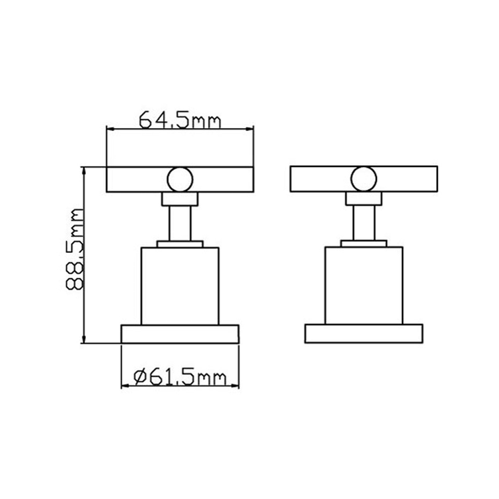 Eli Jumper Valve Wall Top Assembly Set