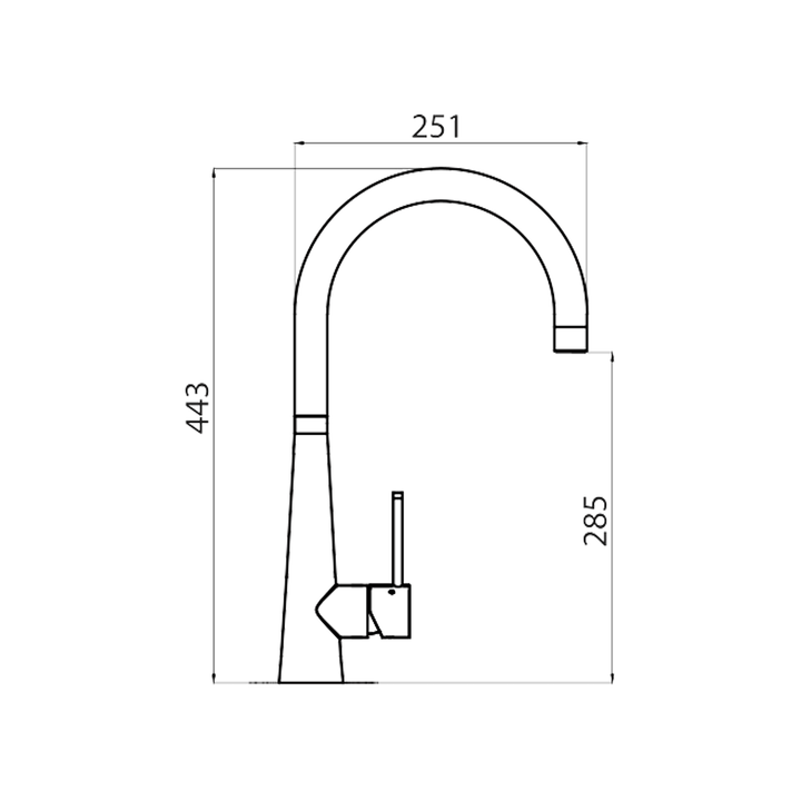 Essente Gooseneck Sink Mixer