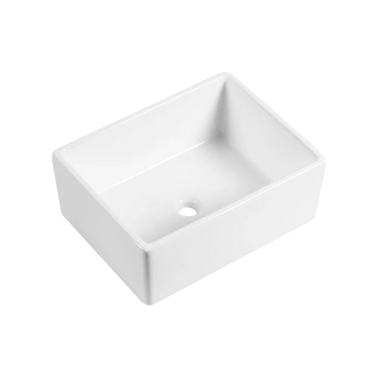 Essentials Single Butler Farmhouse Sink 530x400x200mm