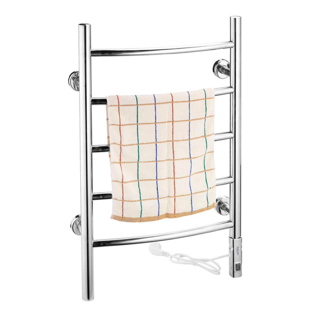 Exclusiv 5 Bar Round Heated Towel Rail