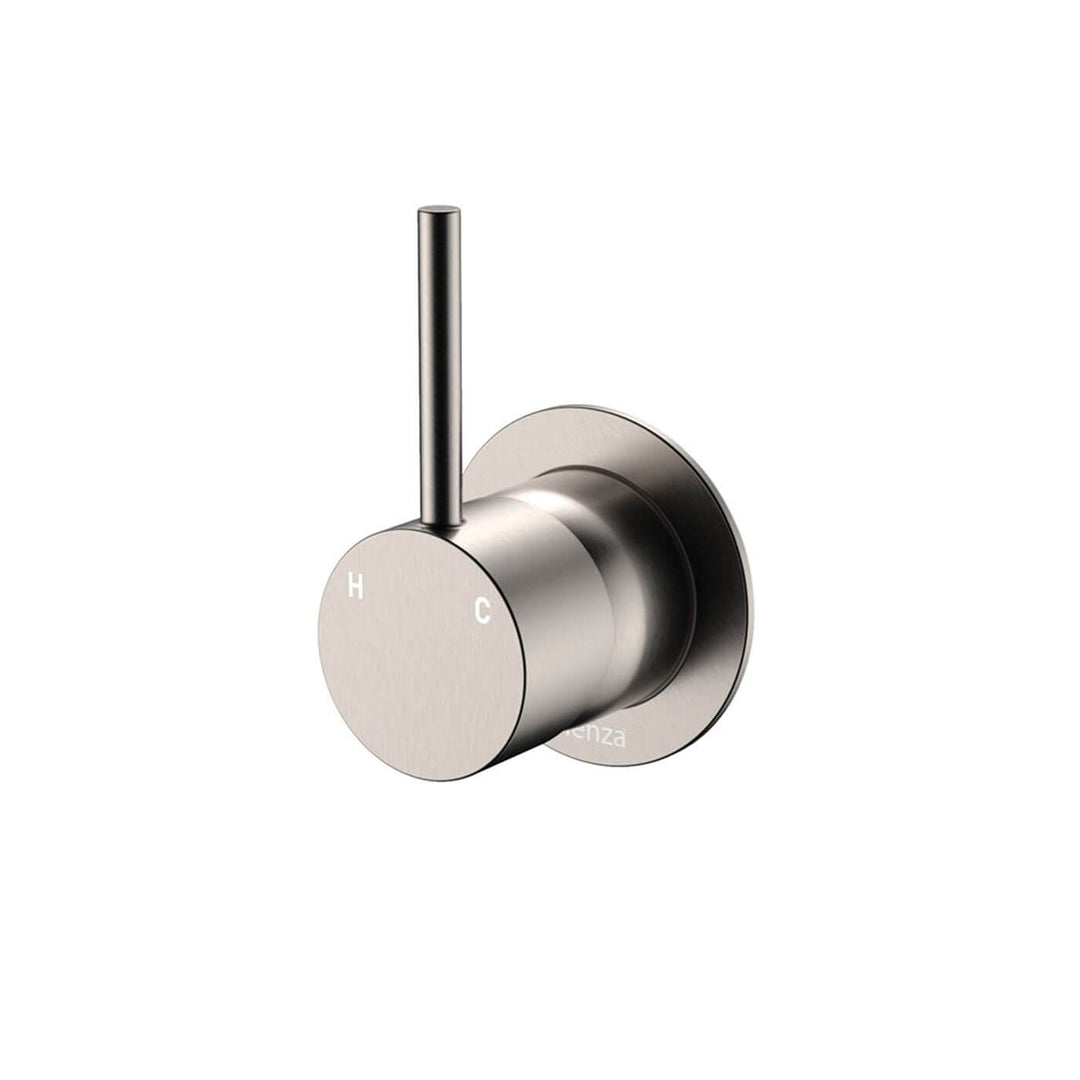 Kaya Upright Handle Shower Wall Mixer