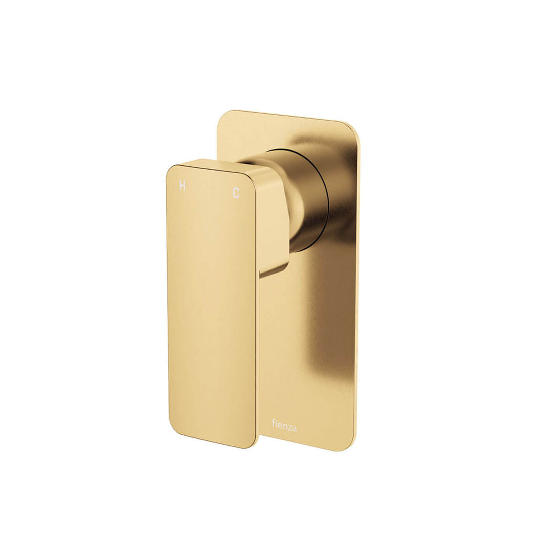 Tono Long Backplate Shower Wall Mixer