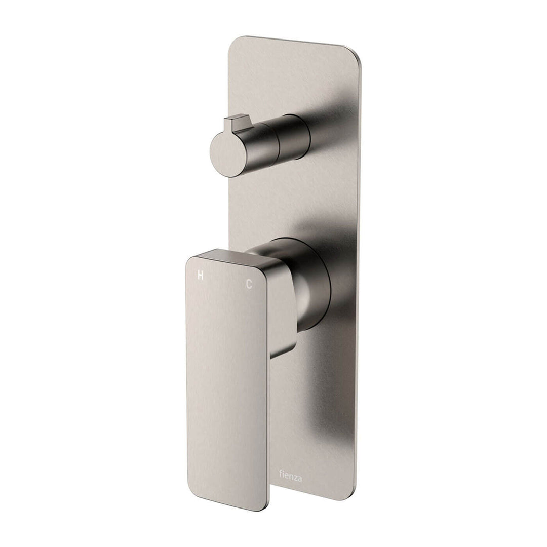 Tono Long Backplate Shower Diverter Wall Mixer