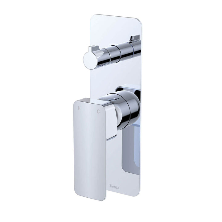 Tono Long Backplate Shower Diverter Wall Mixer