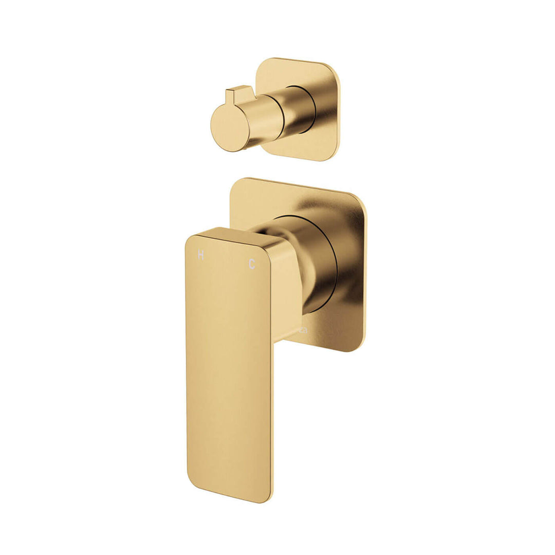 Tono Mini Backplate Shower Diverter Wall Mixer