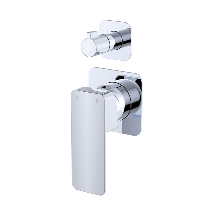 Tono Mini Backplate Shower Diverter Wall Mixer