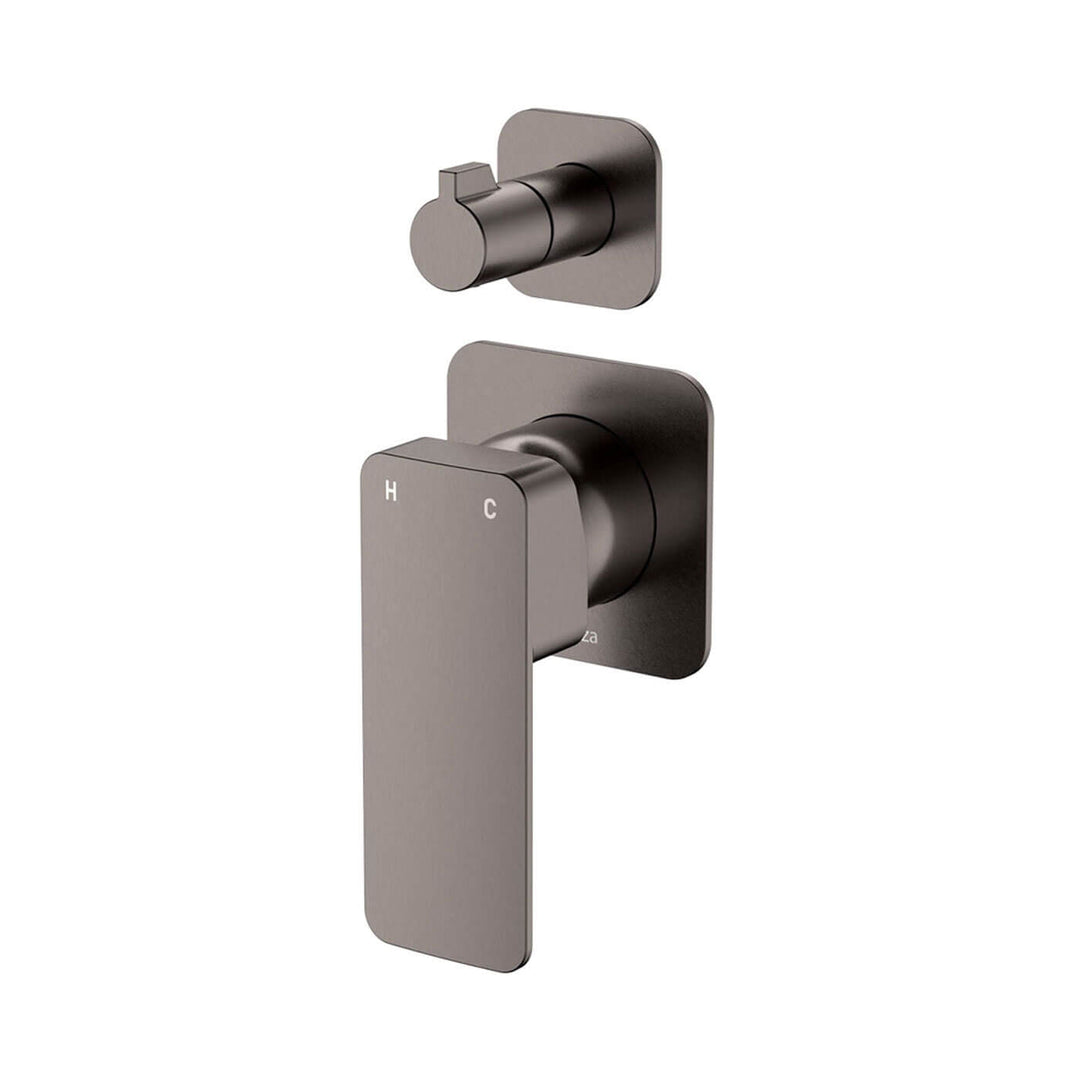 Tono Mini Backplate Shower Diverter Wall Mixer