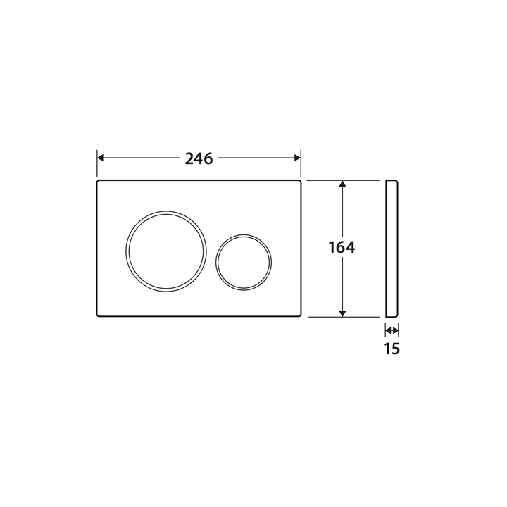 Eva Box Rim In Wall Gloss White Toilet Geberit Sigma 20 Package