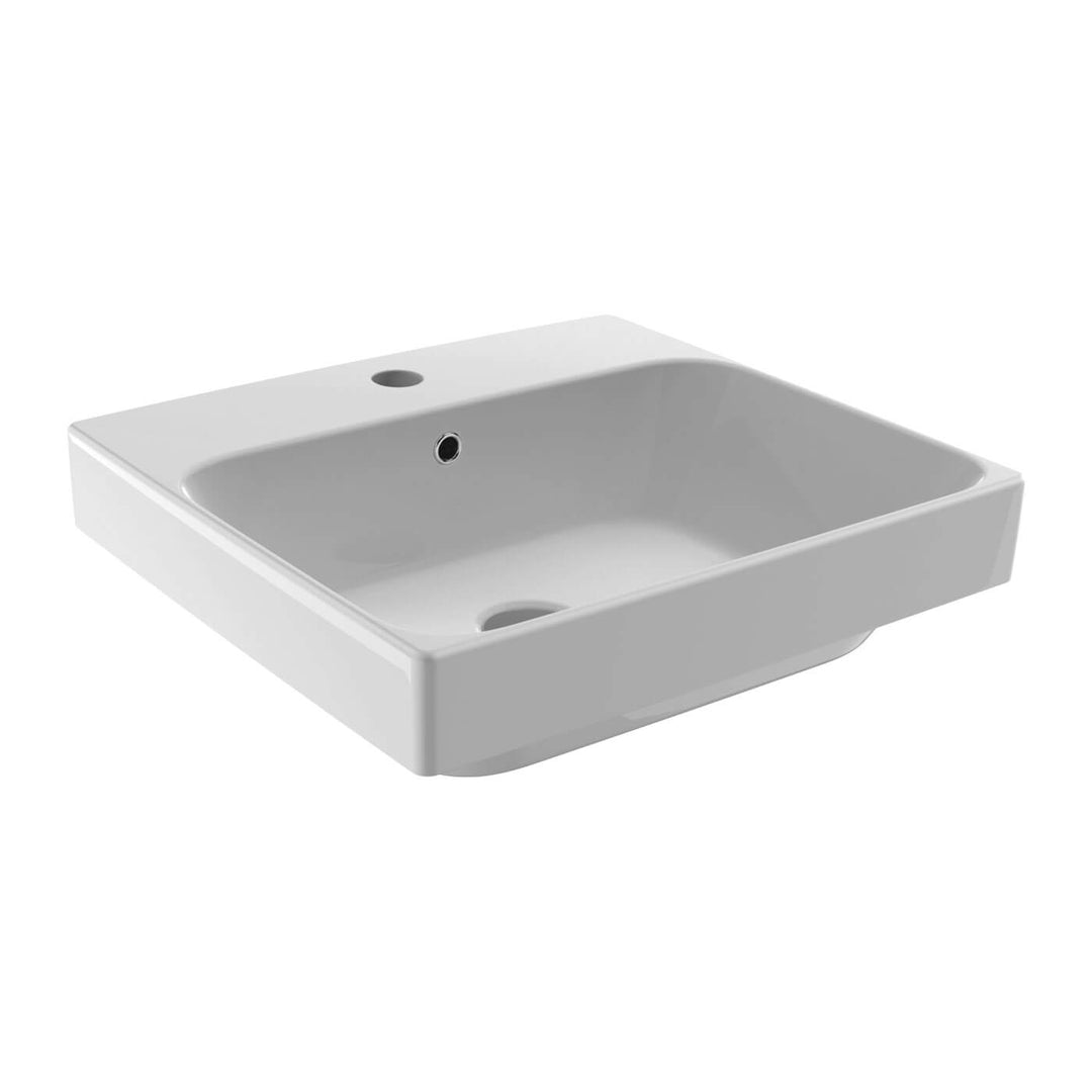 Gemelli Rectangular Semi-Inset Basin