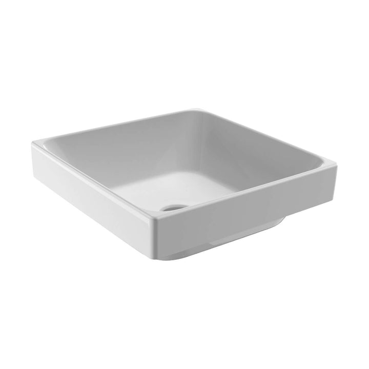 Gemelli Square Semi-Inset Basin