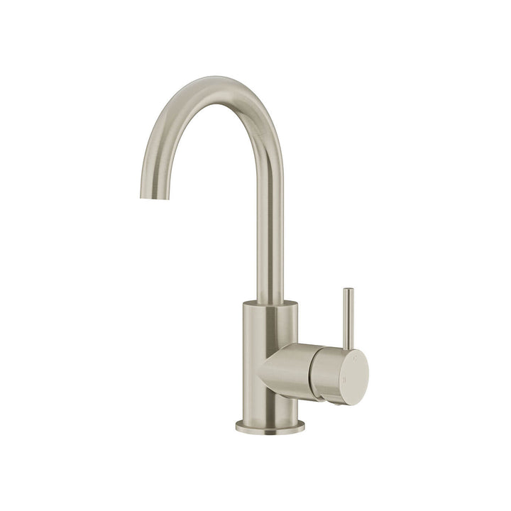 Meir Cold Start Gooseneck Basin Mixer