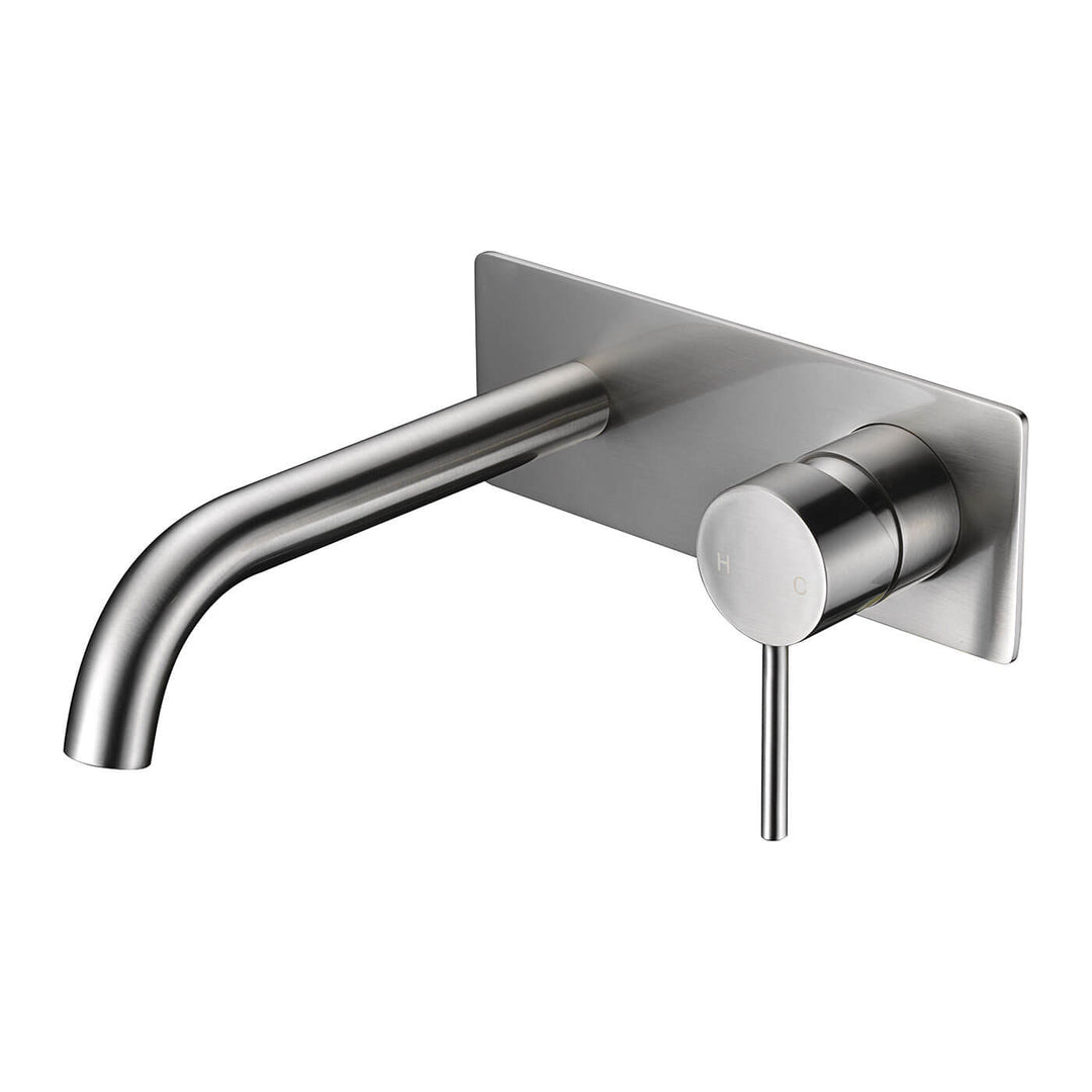 Hali Curved Spout Wall Mixer Set