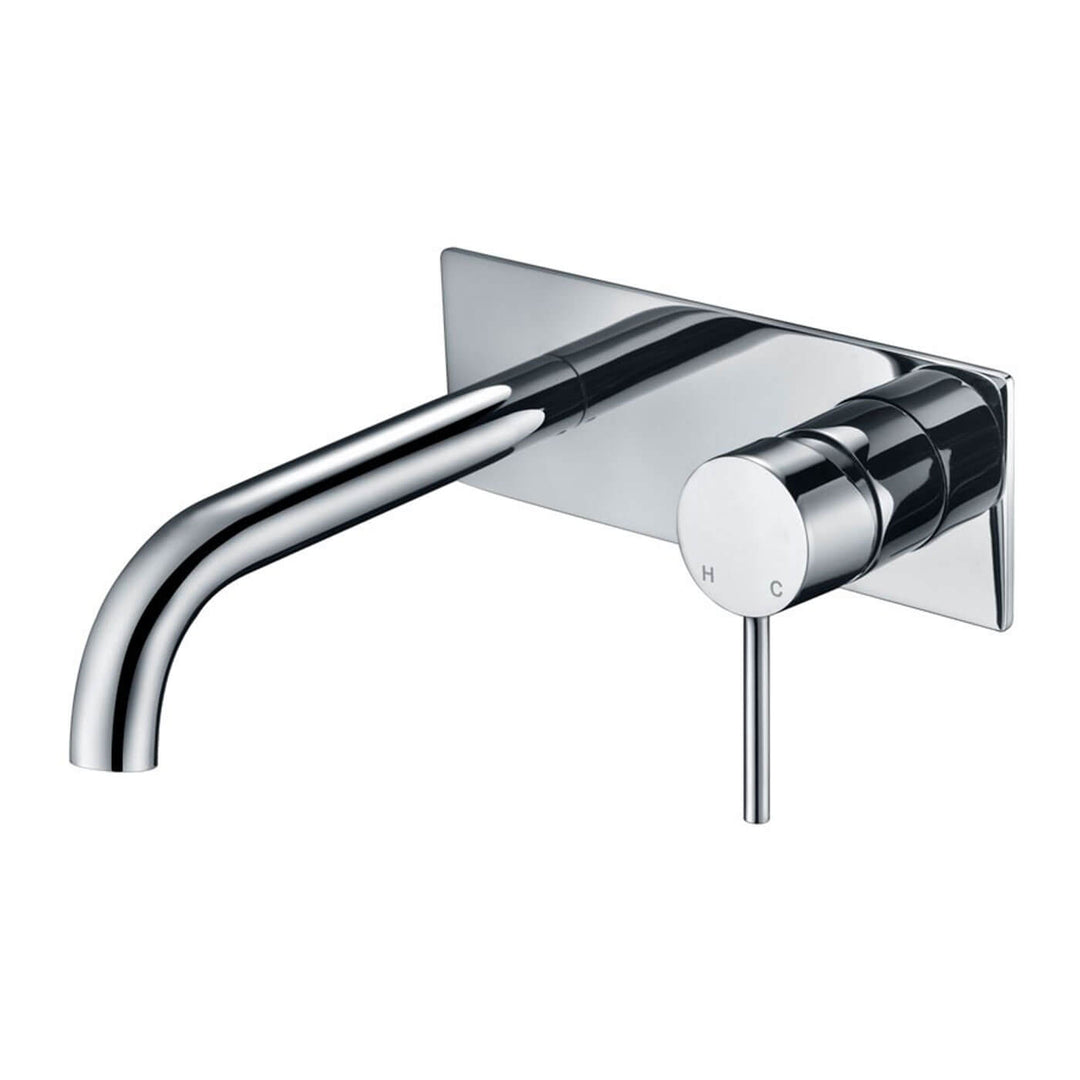 Hali Curved Spout Wall Mixer Set