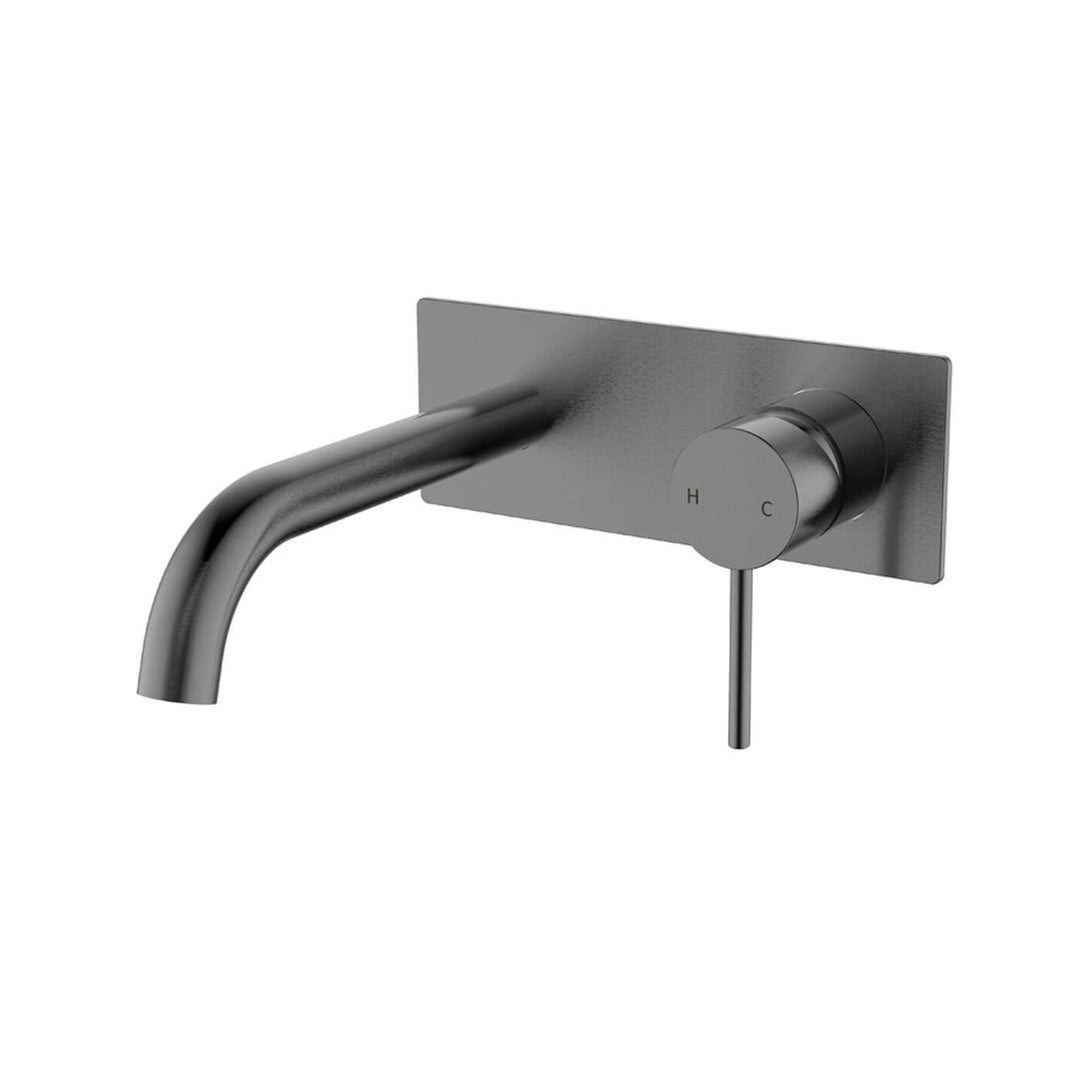 Hali Curved Spout Wall Mixer Set