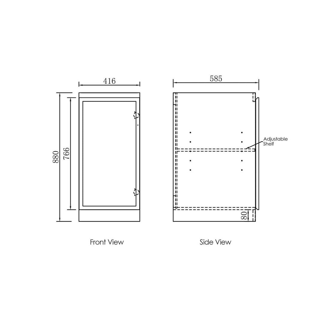 Hampshire Laundry Cabinet Kit 1715mm