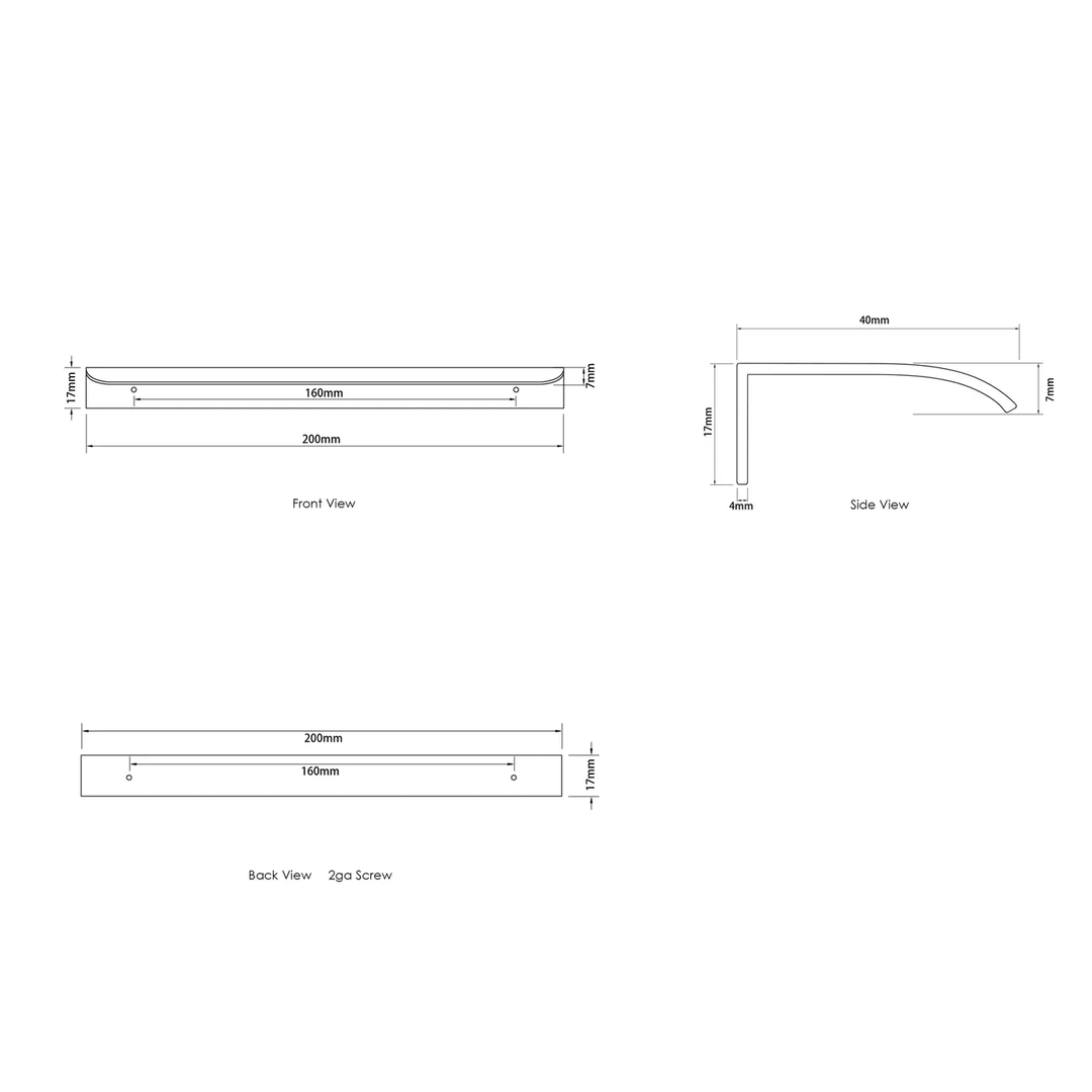 Hampshire Vanity Drawer Handle