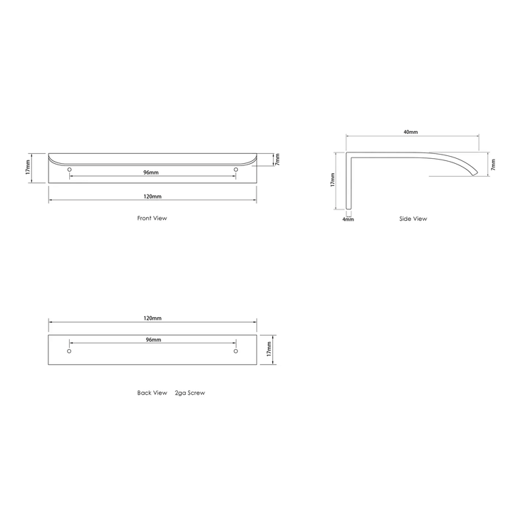 Hampshire Vanity Drawer Handle