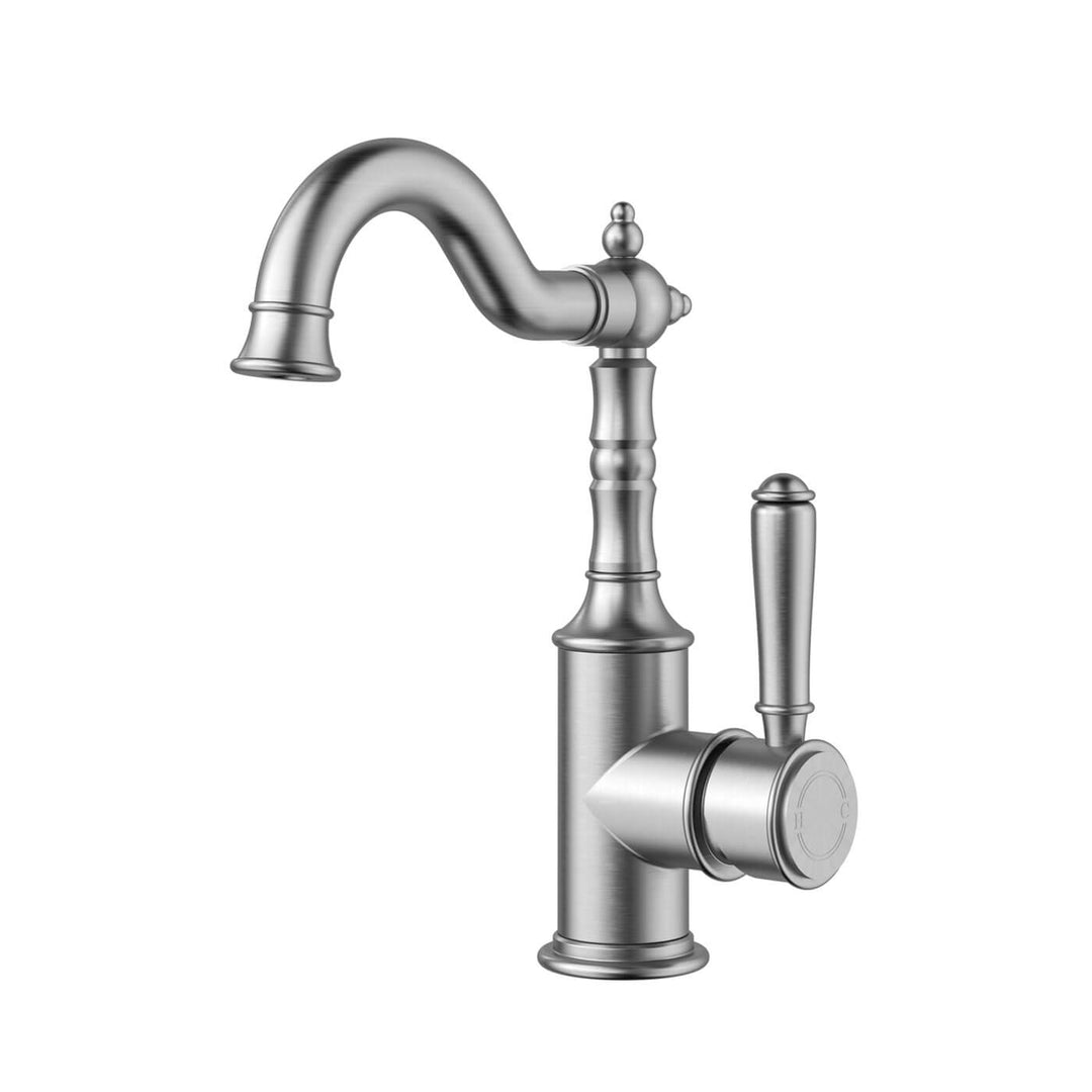 Clasico Brass Handle Basin Mixer