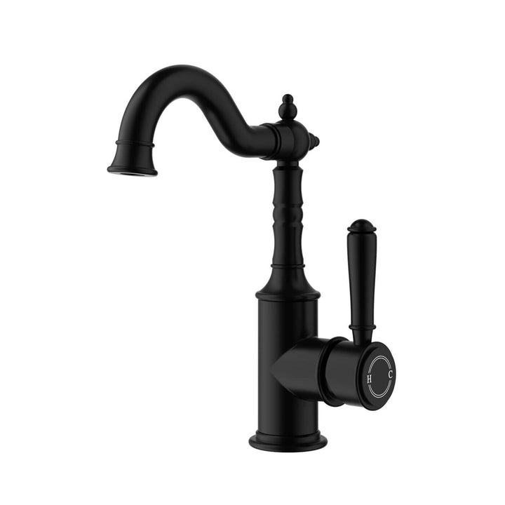 Clasico Brass Handle Basin Mixer