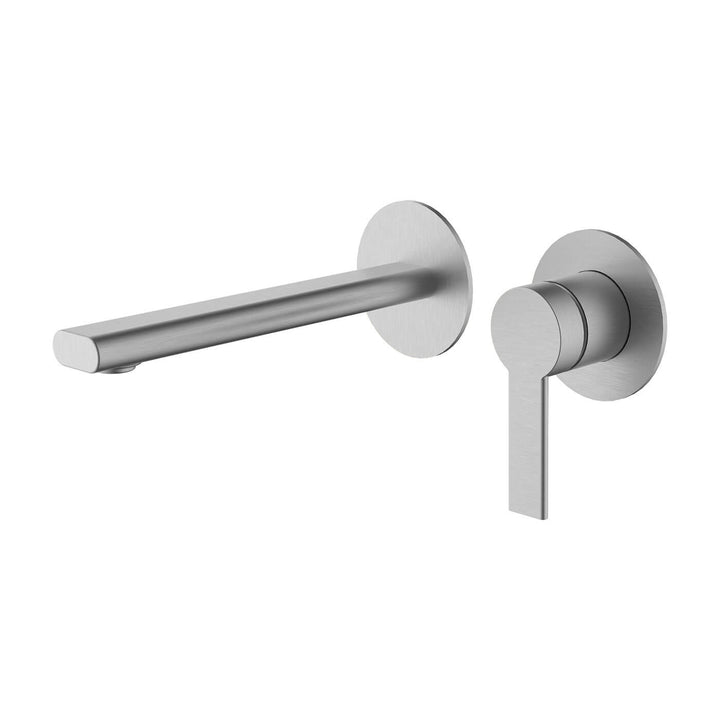 Iris Slim Wall Mixer and Spout Set