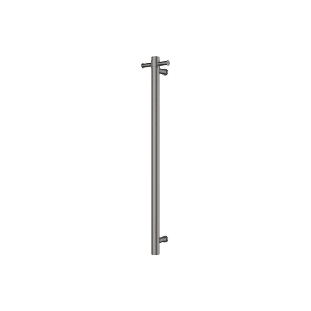 Isabella Single Vertical Heated Towel Rail 900mm