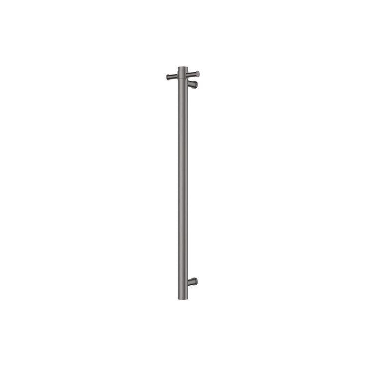 Isabella Single Vertical Heated Towel Rail 900mm